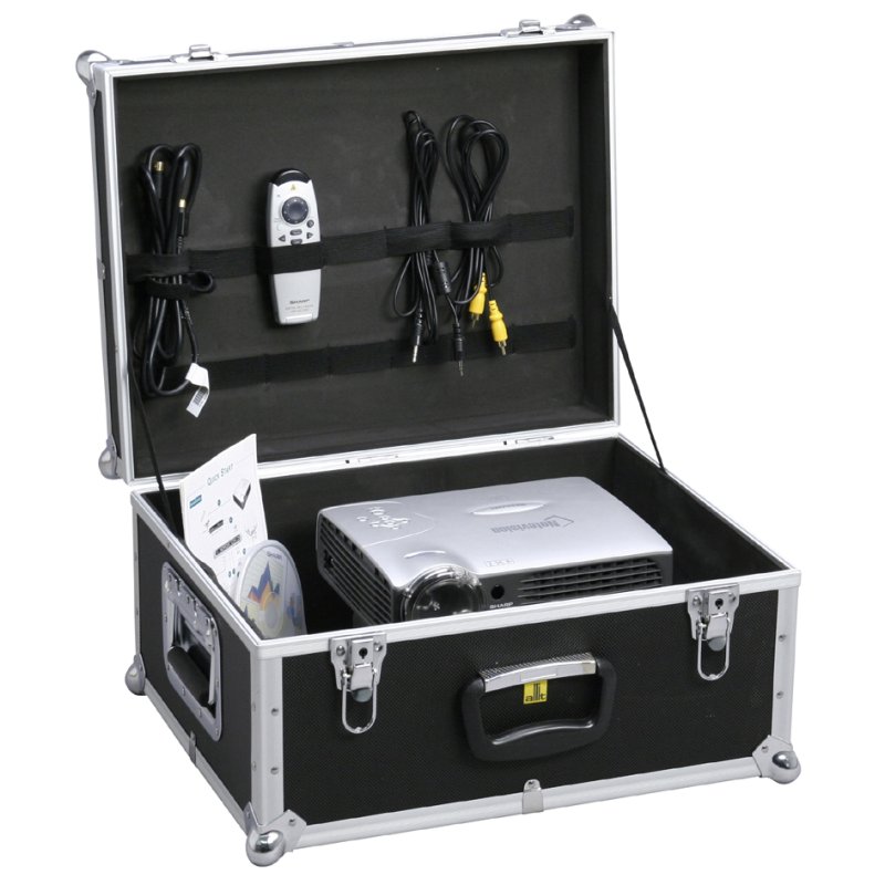 allit AluPlus gereedschapskoffer 18 inch, zwart, 465×375×255 mm
